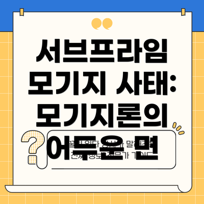 서브프라임 모기지 사태: 모기지론의 어두운 면