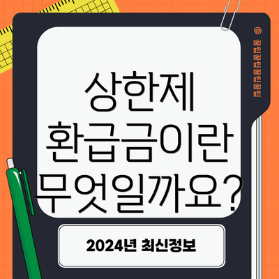 상한제 환급금이란 무엇일까요?